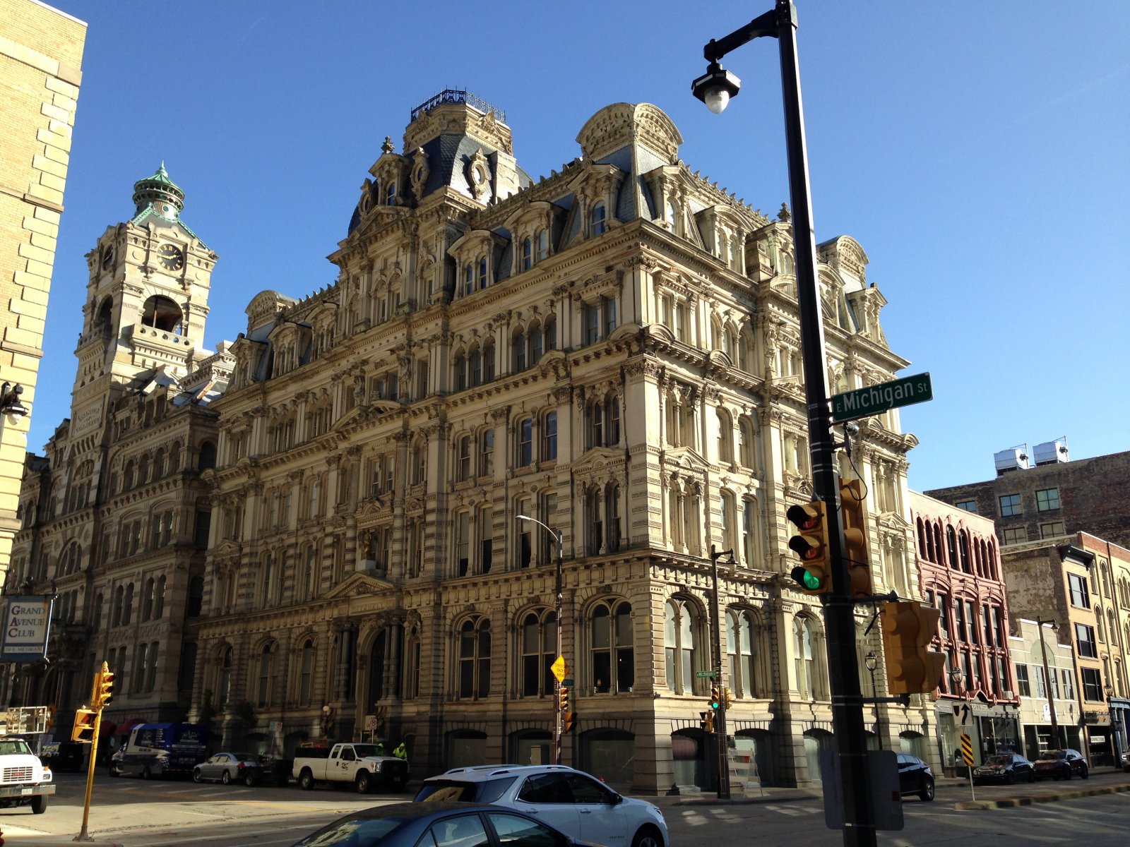 Mitchell and Mackie Buildings, Milwaukee, Wisconsin, US