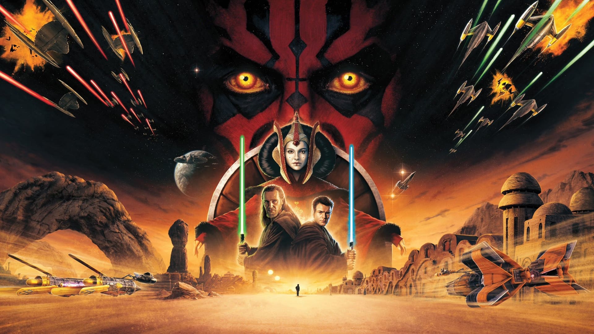 Star Wars: Episode I - The Phantom Menace poster