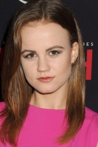 Mackenzie Lintz as Tribute Girl District 8 in The Hunger Games (03/2012)