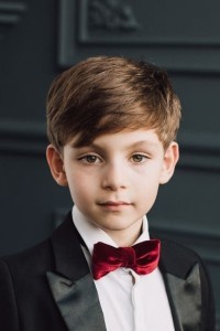 Martin Zolotarev as Evalina's son in Polar (01/2019)