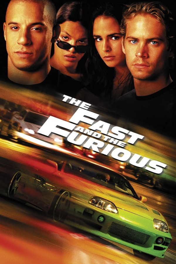 The Fast and the Furious poster