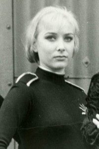 Aleta Morrison as Flying Circus - Champegne Leader (uncredited) in Goldfinger (09/1964)