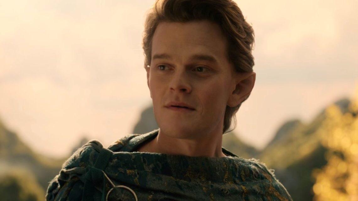 Robert Aramayo as Elrond in The Lord of the Rings: The Rings of Power (09/2022)